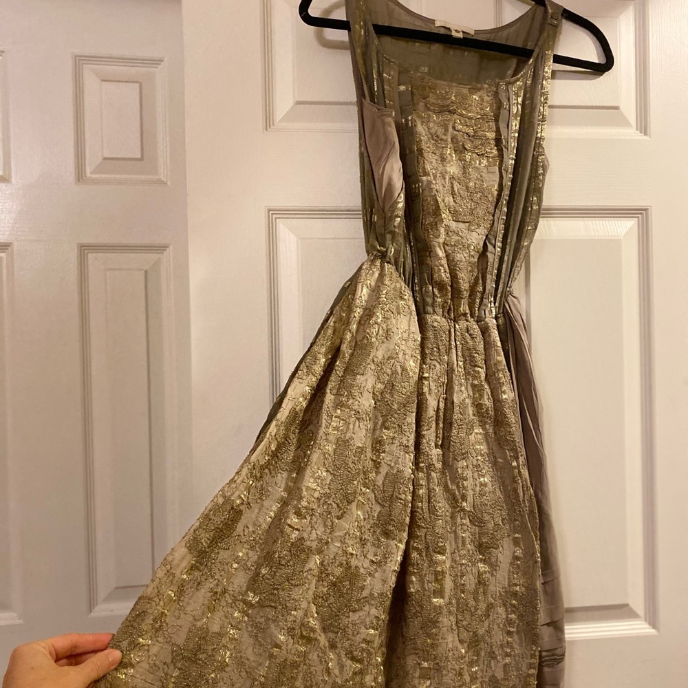 Burning Torch dress - size small - gorgeous detail